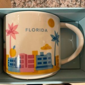 Florida Starbucks You Are Here Mug Series Collector Been There